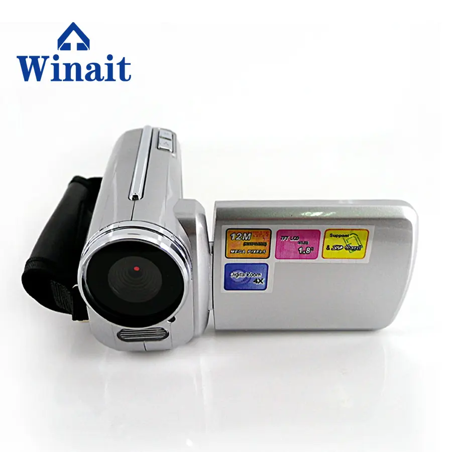 Winait dv139 12mp सस्ते डिजिटल वीडियो कैमरा/1.8 ''TFT रंग प्रदर्शन के साथ डिस्पोजेबल डिजिटल camcorder वीडियो कैमरा