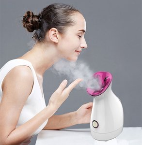 Portable <span class=keywords><strong>brumisateur</strong></span> <span class=keywords><strong>visage</strong></span> vapeur <span class=keywords><strong>rechargeable</strong></span> vapeur facial Maison Sauna Facial Tactile Bouton Garder - Product Image 6