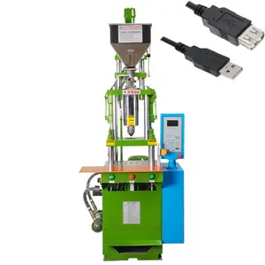 high speed hydraulic high precision PVC data cable making plastic injection moulding machine
