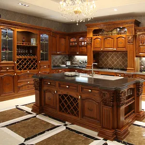 Baineng sample promotion with low price high gloss wooden kitchen cabinet with modern style