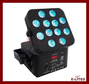 novo produto com wirelss dmx colorido casamento powered led par luz