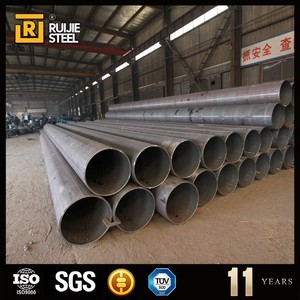 Tubo Redondo de Acero al carbono de Soldadura Por <span class=keywords><strong>Arco</strong></span> <span class=keywords><strong>Sumergido</strong></span> Longitudinal - Product Image 2