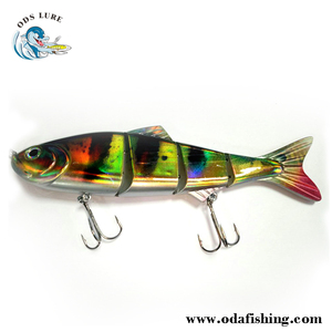 Grand leurre <span class=keywords><strong>de</strong></span> pêche multi-articulé <span class=keywords><strong>Murray</strong></span> Cod coloré 200 mm/100 g Shad Swimbait - Product Image 5