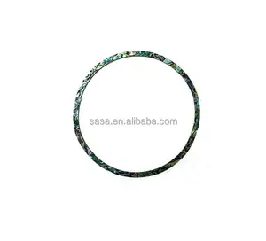 Rosette de sonorisation <span class=keywords><strong>pour</strong></span> <span class=keywords><strong>guitare</strong></span> acoustique ABALONE, incrustation <span class=keywords><strong>pour</strong></span> trou de son, neuve - Product Image 1