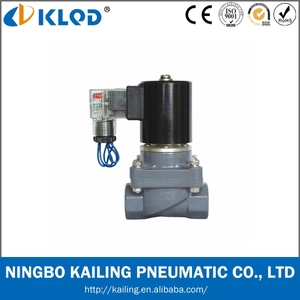 Upvc serie, <span class=keywords><strong>2</strong></span>/<span class=keywords><strong>2</strong></span> vías accionada por piloto pistón valvula solenoide - Product Image 1