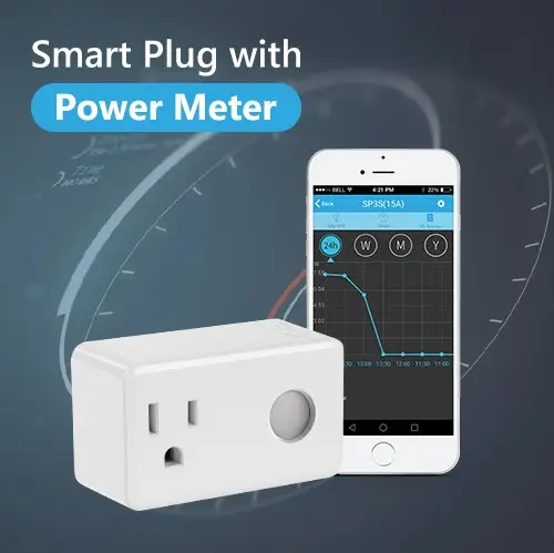 BroadLink SP3S US standard home automation system energy saving power meter wifi smart plug power socket