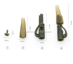 Terminal de pêche à la <span class=keywords><strong>carpe</strong></span>, accessoires en caoutchouc, <span class=keywords><strong>Clip</strong></span> de sécurité pour la pêche à la <span class=keywords><strong>carpe</strong></span> - Product Image 3