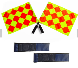 Tùy Chỉnh Chất Lượng Cao 30X45Cm Kích Thước Ngoài Trời Thể Thao Bóng Đá Trọng Tài Cờ, Trọng Tài Tay Cờ - Product Image 3