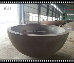 Carbon Steel Stainless Steel Hemispheres Half Sphere for Tanks Metal tank Heads Large Metal Sphere - Product Image 4