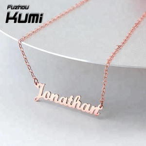 <span class=keywords><strong>China</strong></span> al por mayor puro nombre collar joyas para mujeres y niñas - Product Image 3