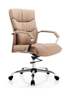 <span class=keywords><strong>Poltrona</strong></span> da <span class=keywords><strong>Ufficio</strong></span> Direzionale con Schienale Alto Regolabile / Sedia Girevole in Vera Pelle con Ruote (SZ-OC043) - Product Image 6