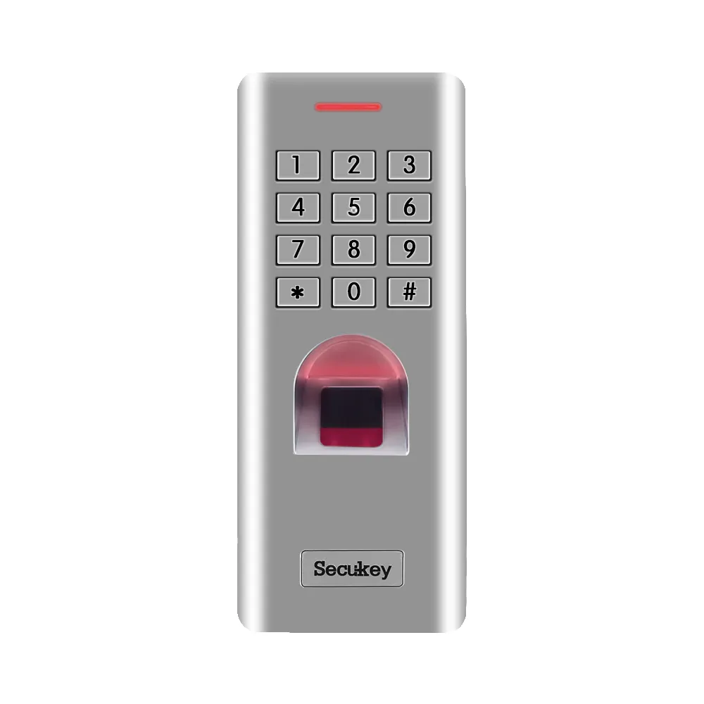 Secukey 500 DPI指紋生体認証端末アクセス制御スタンドアロンキーパッドリーダー