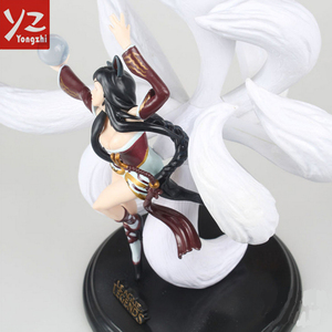 League of Legends acción figura el zorro <span class=keywords><strong>de</strong></span> nueve colas <span class=keywords><strong>de</strong></span> ahri personalizar realista famosa juegos LOL Hero PVC 1/6 - Product Image 5