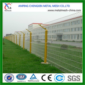 Chine vente chaude clôture grillagée / <span class=keywords><strong>vert</strong></span> vinyle enduit treillis métallique soudé clôture - Product Image 6