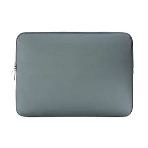 Maletín ecológico para portátil, funda blanda Multicolor con logotipo personalizado, bolsa para portátil suave con bolsillo