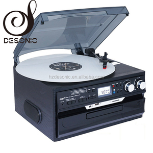 Máy Phát Đĩa <span class=keywords><strong>Cd</strong></span> Usb Bt Vinyl Bán Chạy Nhất 2019 Máy Nghe Nhạc Máy Hát Mã Hóa MP3 Có Băng <span class=keywords><strong>Cassette</strong></span> - Product Image 4