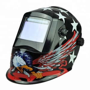 HMT área de visión 100x67mm Máscara de Soldadura lente atenuación automática casco de soldadura CE ANSI Z87.1 - Product Image 4