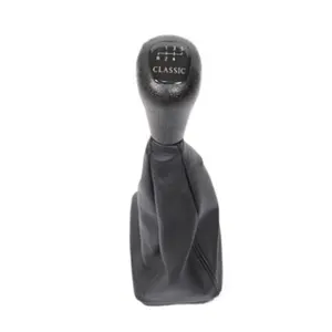 רכב חדש עיצוב Leathre gear shift knob אתחול כיסוי לנץ W202 C Class קלאסי אוונגרד אלגנטיות עם מחיר נמוך