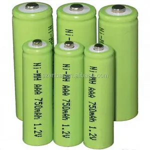 Batteria ni-mh AAA taglia 750mAh 1.2V per trapano a batteria