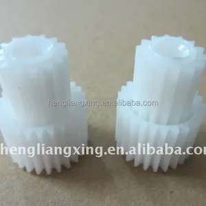 Custom making double-spur plastic gear for blender machine