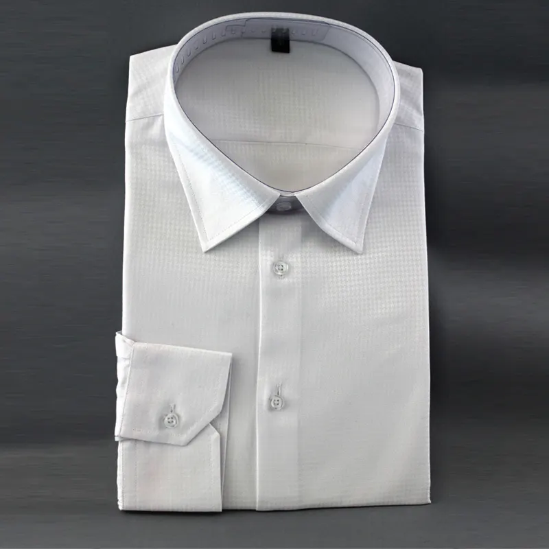 Vêtements de bureau anti-boulochage marque italienne chemises formelles