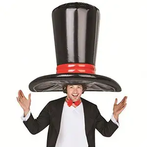 Géant Gonflable Traditionnel Chapeau Haut De Forme Noir Jouets