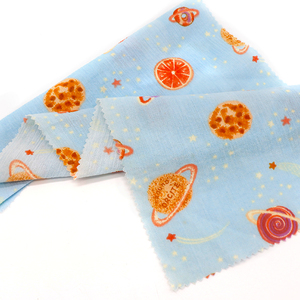 मिठाई नींबू कपड़ा मुद्रित कपास कैनवास कपड़े - Product Image 3
