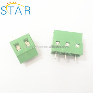 3.5mm6ピン/ウェイグリーンプラガブルタイプネジ真ちゅう端子台コネクタ - Product Image 6