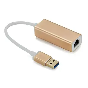 वाईफ़ाई कनवर्टर पीसी Suppliers-लैपटॉप डेस्कटॉप लैन कनवर्टर करने के लिए यूएसबी 3.0 USB3.0 RJ45 1000 Mbps करने के लिए 10/100/1000 Mbps Gigabit ईथरनेट