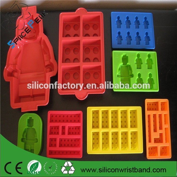 molde de silicona minifigura lego Para hornear tu fantasía