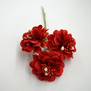<span class=keywords><strong>Fleur</strong></span> de <span class=keywords><strong>chrysanthème</strong></span> artificielle, <span class=keywords><strong>fleur</strong></span> de haute qualité pour la décoration - Product Image 5