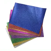 ที่มีสีสัน Glitter Cardstock กระดาษหัตถกรรมกระดาษที่มีคุณภาพสูงกระดาษแข็งซูเปอร์ Glitter บัตรกระดาษ