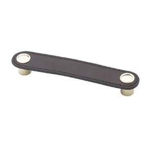 OEM factory corium furniture handle with zamak base furniture hardware item