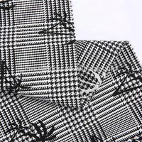 Yeni ürünler iplik boyalı naylon rayon polyester bengalin jakarlı kumaş takım elbise için
