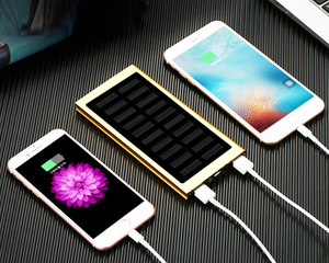 Cargador <span class=keywords><strong>Solar</strong></span> de alta eficiencia de 10000mAh para teléfonos móviles, Tablet, PC, PDA, para acampar al aire libre - Product Image 6
