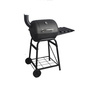 SEJR carbón vegetal negro barril de la parrilla de <span class=keywords><strong>barbacoa</strong></span> con <span class=keywords><strong>chimenea</strong></span> 92x56x52x107 cm - Product Image 1