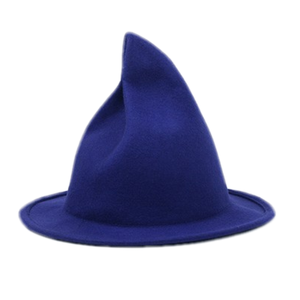 Sombrero <span class=keywords><strong>de</strong></span> Hobbit <span class=keywords><strong>de</strong></span> Fieltro <span class=keywords><strong>de</strong></span> Lana, Estilo Personaje, Sombrero <span class=keywords><strong>de</strong></span> Bruja con Punta para Fiestas y Uso al Aire Libre - Product Image 5