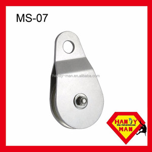 Poulie miniature en aluminium 32kN à double rangée pour corde de 13 mm, escalade et sauvetage - Product Image 5