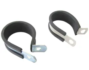 Vaste rvs 304 klem voor tubing size bevestiging aan 1/2 "OD R type clips