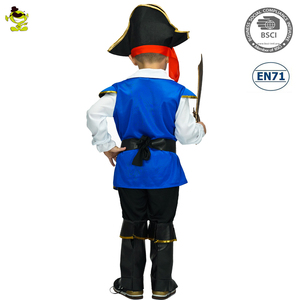 <span class=keywords><strong>Costume</strong></span> de Pirate pour garçons, tenue fantaisie de fête <span class=keywords><strong>d</strong></span>'<span class=keywords><strong>halloween</strong></span>, uniforme de Pirate de performance sur scène, pour enfants - Product Image 3