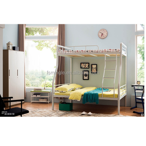 Alta calidad Metal litera con escritorio y escalera para estudiante dormitorio habitación y servicio apartamento vivienda - Product Image 6
