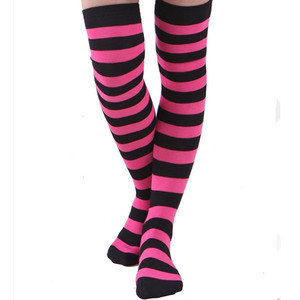 New Fashion Women's Girl Long Over <strong>Knee</strong> Stripes <strong>Socks</strong>, Thigh <strong>High</strong> Soft Cotton Fancy <strong>Knee</strong> <strong>High</strong> <strong>Socks</strong> - Product Image 4