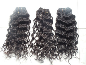 Cabello humano sin procesar de la trama de la máquina Remy virgen India - Product Image 5