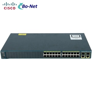 Cisco <span class=keywords><strong>WS</strong></span>-<span class=keywords><strong>C2960</strong></span> + <span class=keywords><strong>24TC</strong></span>-<span class=keywords><strong>S</strong></span> 2960 Plus 24 10/100 + 2 T/SFP LAN Lite Commutateur Réseau - Product Image 1