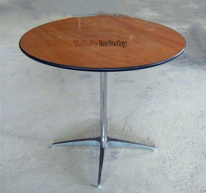 Mesa de <span class=keywords><strong>Bar</strong></span> Redonda Moderna con Altura Ajustable y Estructura Metálica Resistente para Uso en Bares y Restaurantes - Product Image 2
