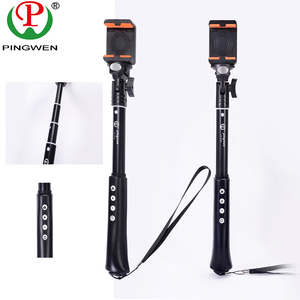 Compra a granel de China accesorios de telefonía móvil, aluminio telescópica bluetooth selfie palo con función de zoom - Product Image 1
