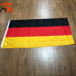 A buon mercato giallo <span class=keywords><strong>blu</strong></span> strisce rosse colombia grande <span class=keywords><strong>bandiera</strong></span> con 2 pcs erba anelli di tenuta - Product Image 2