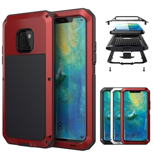 Étui de téléphone pour Mate, protection <span class=keywords><strong>intégrale</strong></span> à 360 degrés, robuste, en aluminium, imperméable, anti-traces de doigts, antichoc - Product Image 1