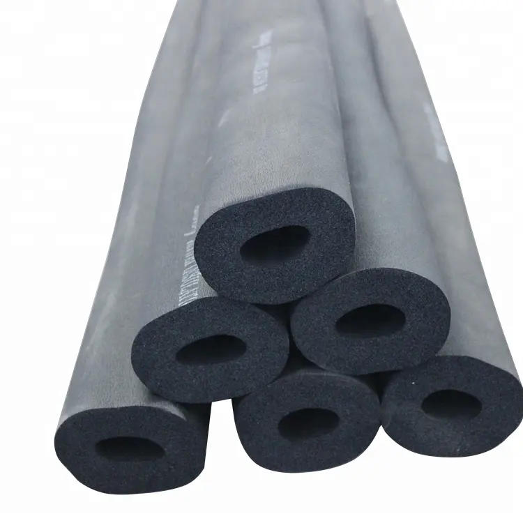 3 inch ac copper pipe insulation tube heat resistant hose foam rubber tubing pipe isolation pipe insulation for oil and gas