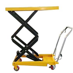 300kg 500kg 660Bls 1100BLs Hydraulischer manueller Mini-Scherenplattform-Waren <span class=keywords><strong>lift</strong></span> tisch - Product Image 6